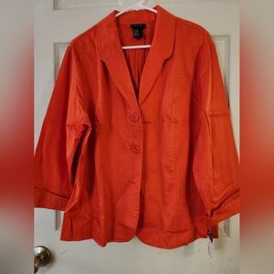R.Q.T Bold Orange Blazer